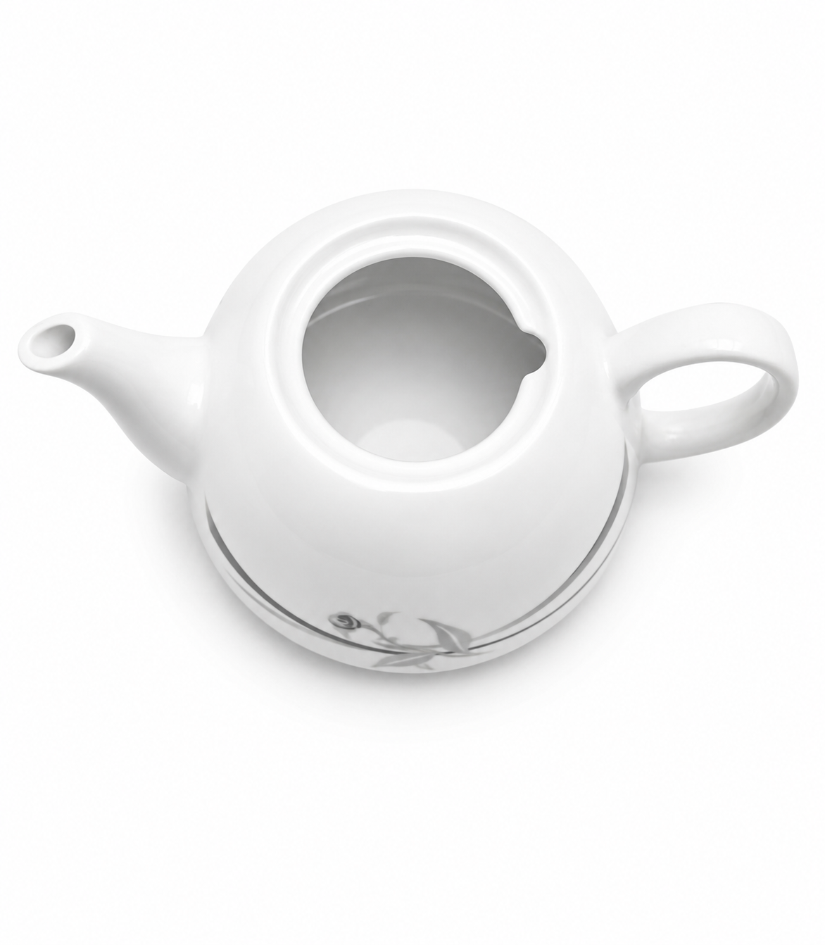قوری چینی طرح گل