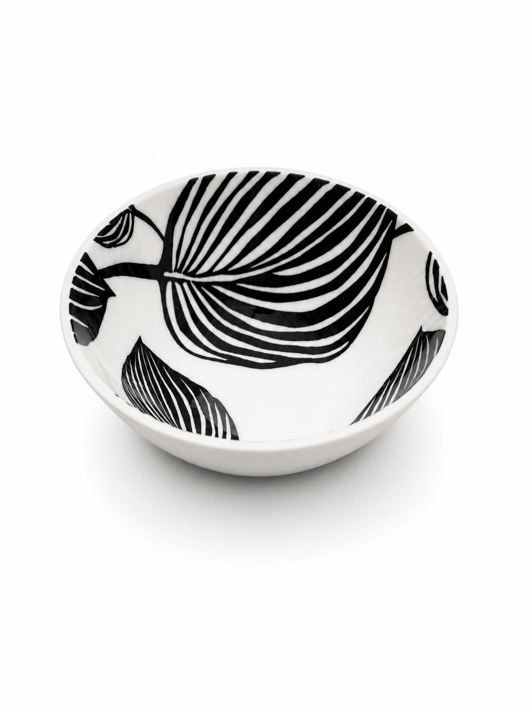 پیاله طرح برگ از جنس Fine Porcelain