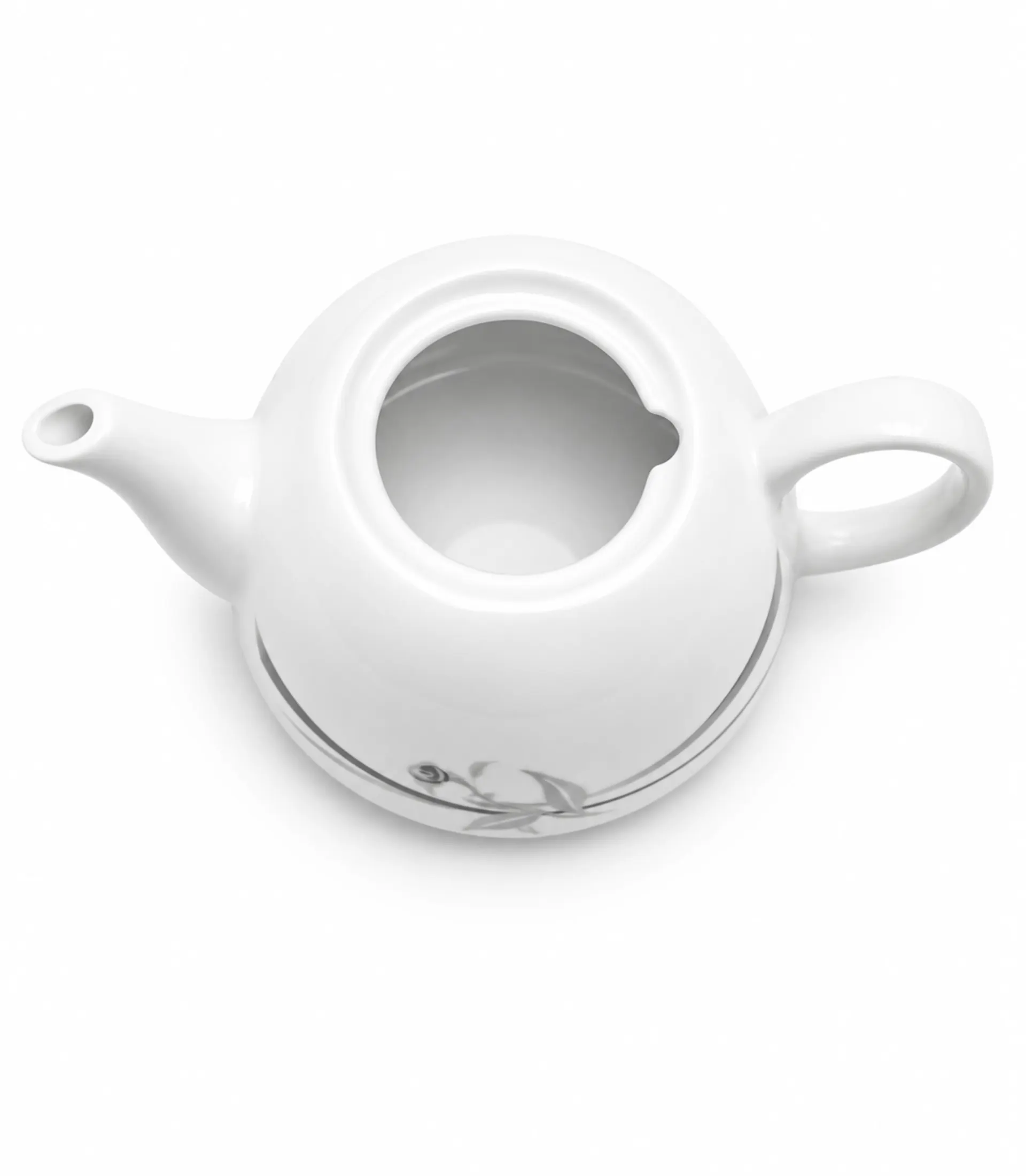 قوری چینی طرح گل
