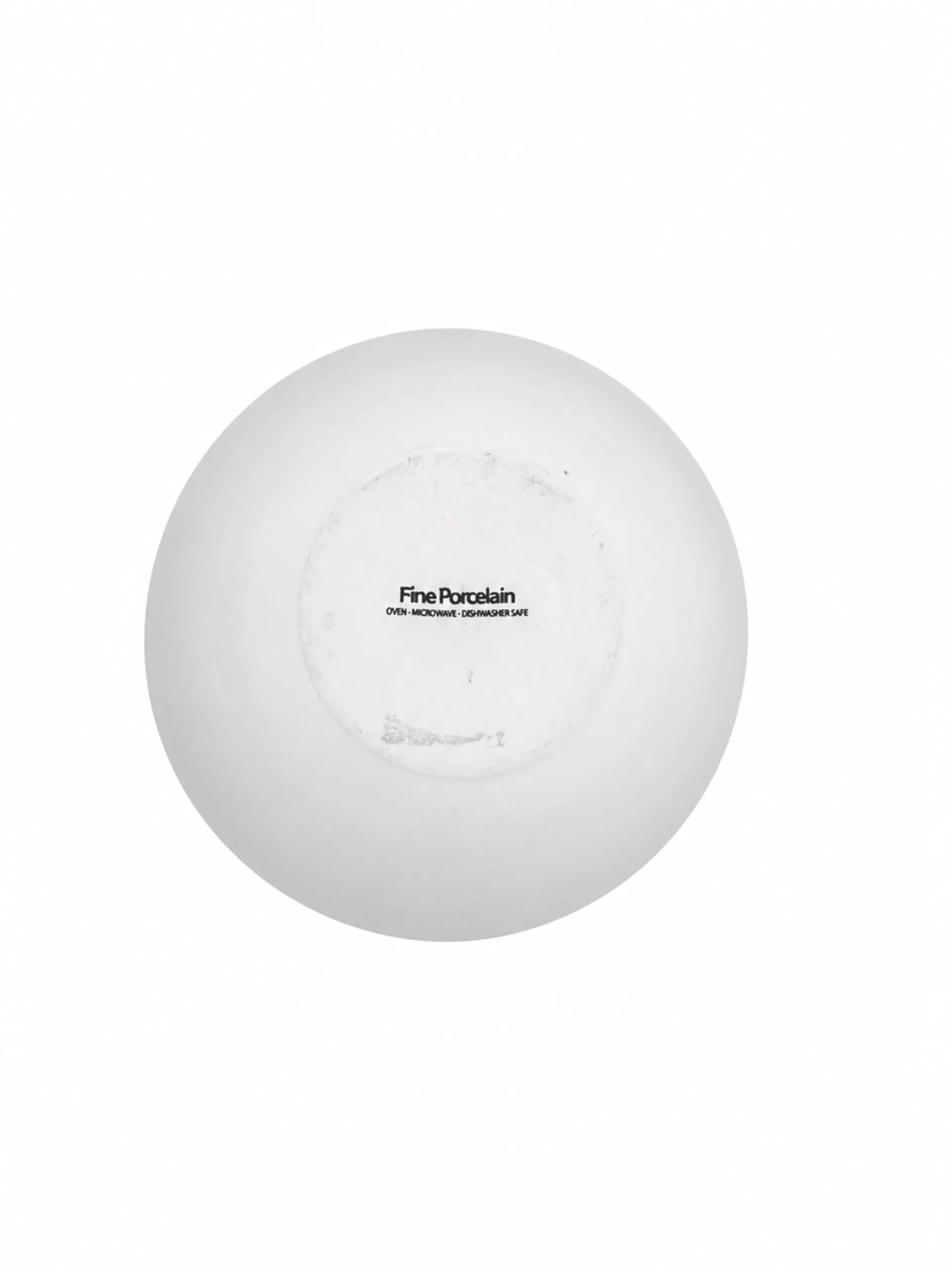 پیاله ۱۵.۵ سانتی چهارخانه مشکی از جنس Fine Porcelain با فرم گرد